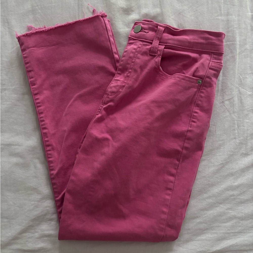 Altar’d State Hot Pink Slim Jeans